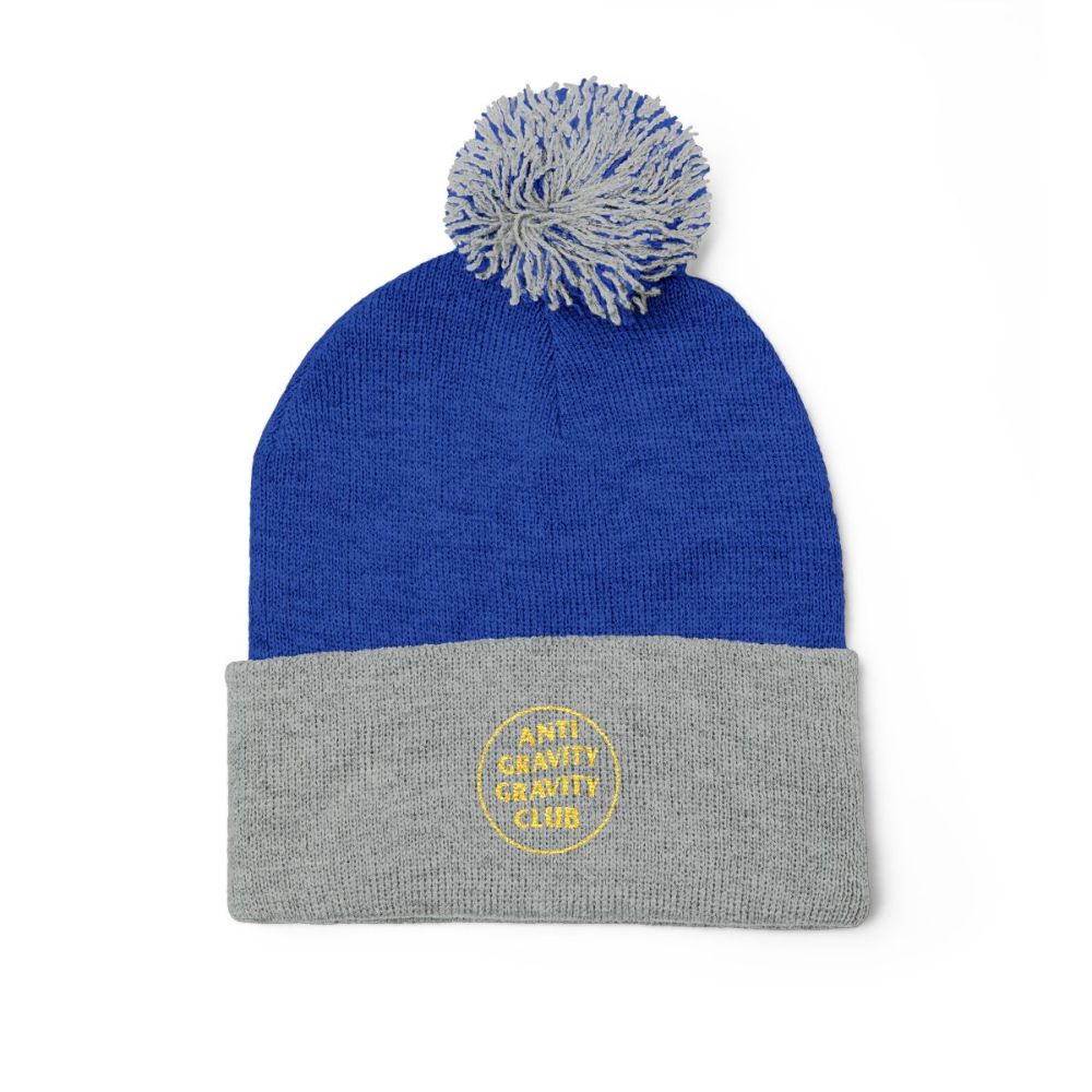 Picture of Pom-Pom Knit Cap (Embroidery)