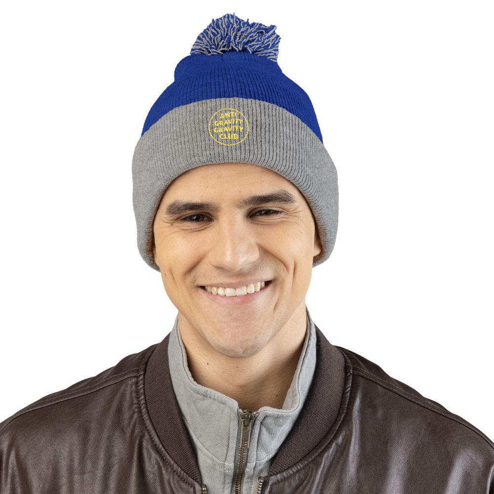 Picture of Pom-Pom Knit Cap (Embroidery)