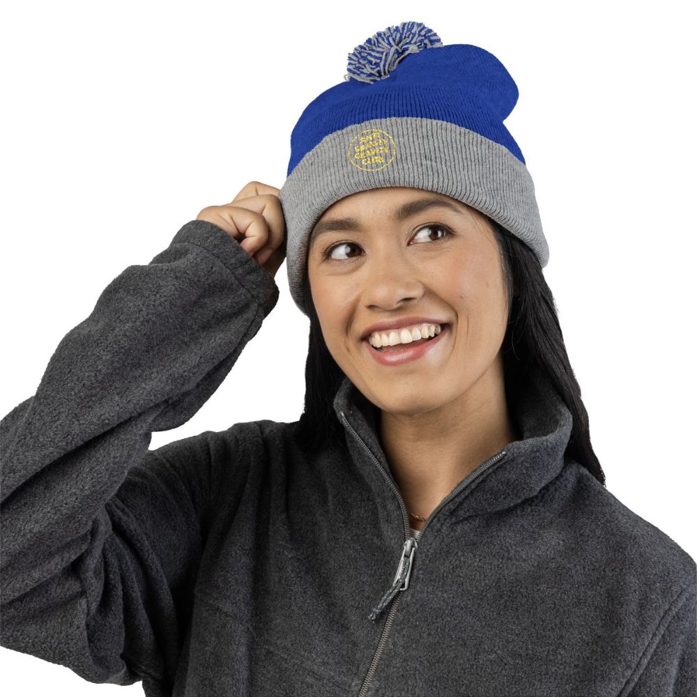 Picture of Pom-Pom Knit Cap (Embroidery)
