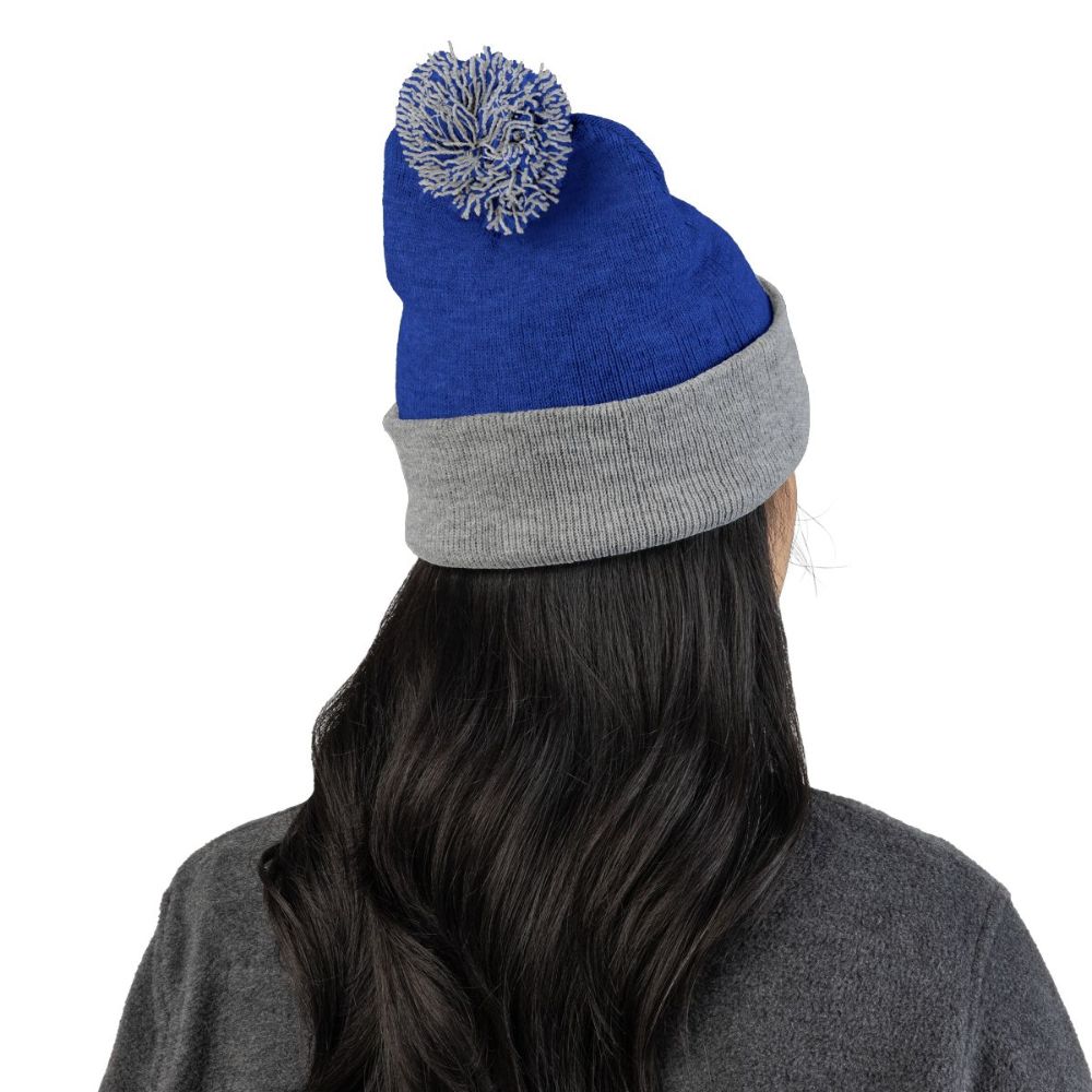 Picture of Pom-Pom Knit Cap (Embroidery)