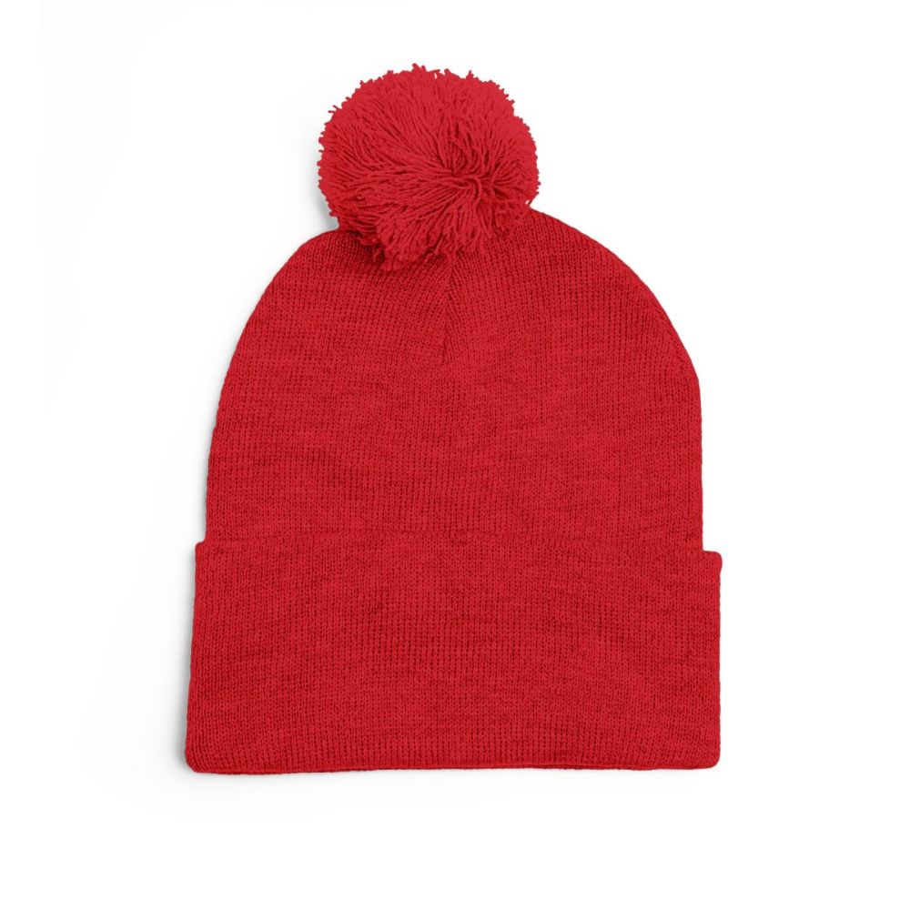 Picture of Pom-Pom Knit Cap (Embroidery)