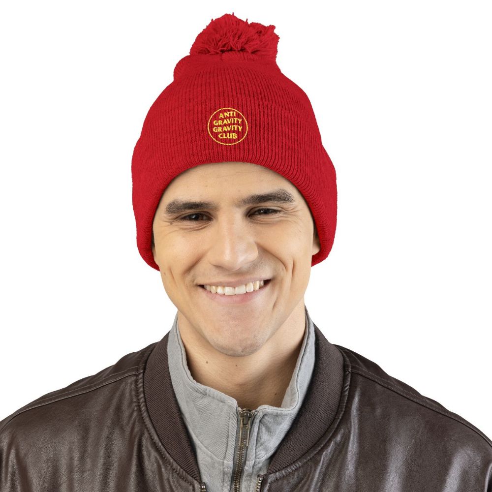 Picture of Pom-Pom Knit Cap (Embroidery)