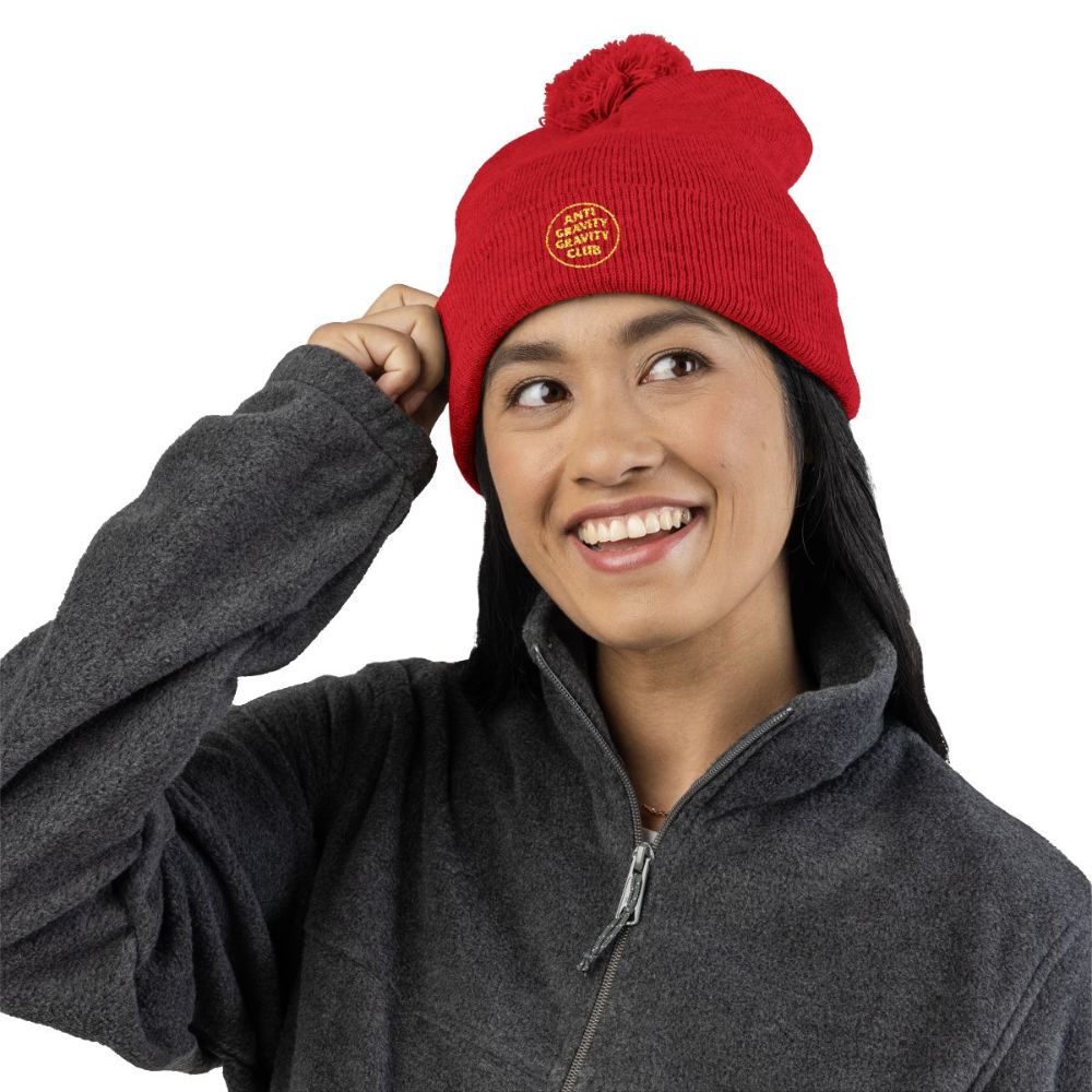 Picture of Pom-Pom Knit Cap (Embroidery)