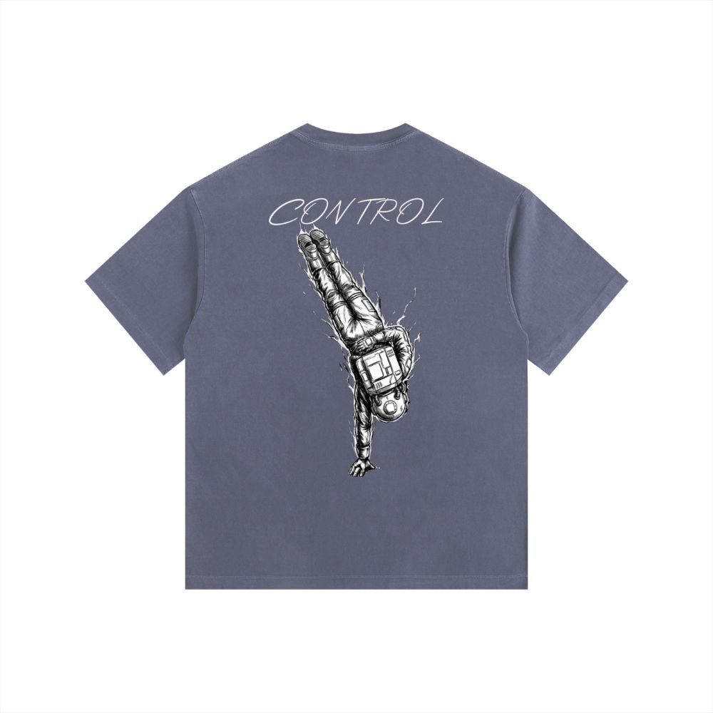 Vintage Washed 'Control' T-Shirt